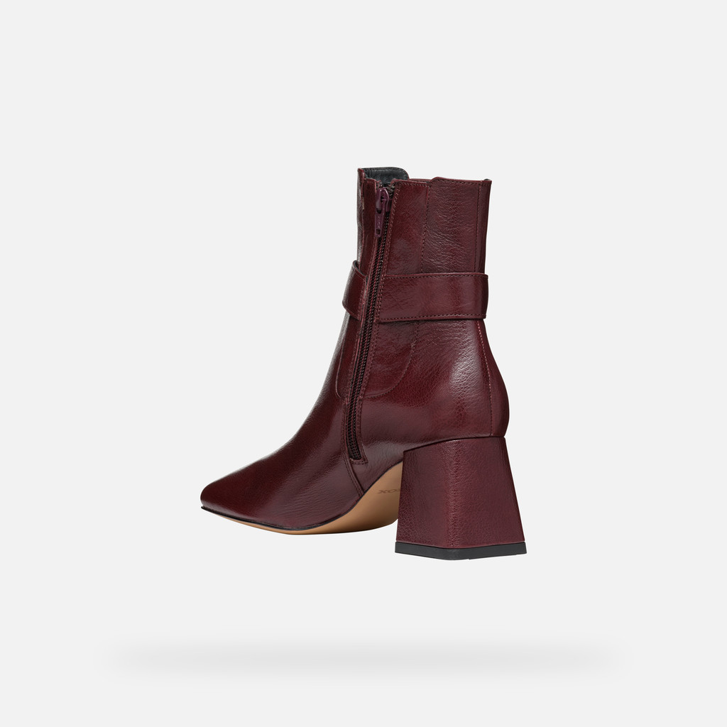 Geox coronilla mujer D46D1D000TCC7011 Botines tacón medio Ventas relámpago