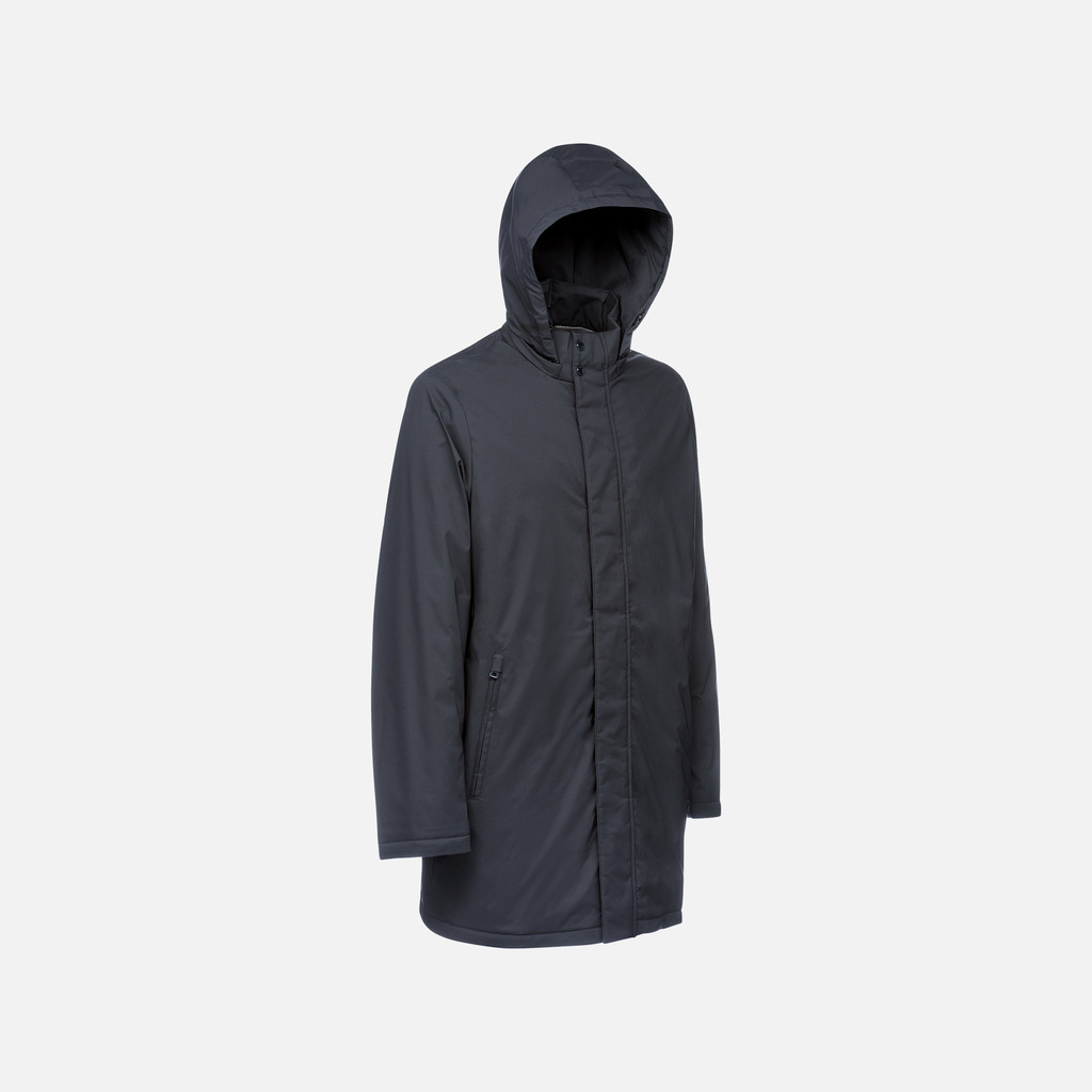 Geox aurelio hombre M4625KT3145F1624 Plumífero largo Precio de fábrica