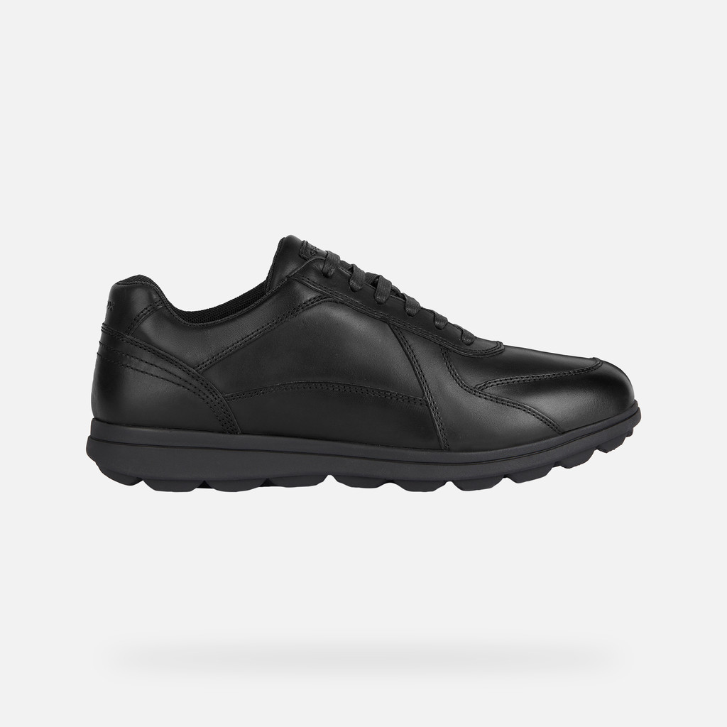 Geox spherica ec12 hombre U45GRA00043C9999 Zapatos de piel Promoción trimestral