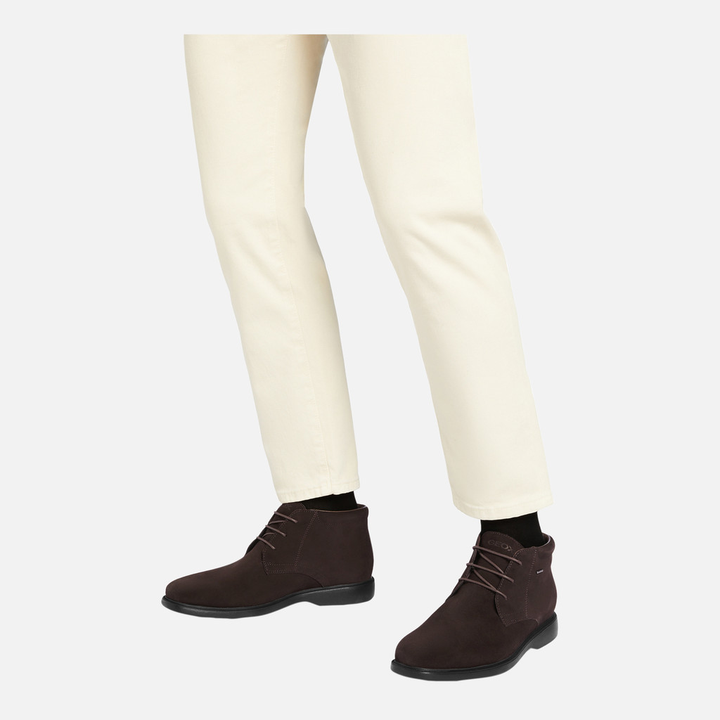 Geox brayden 2fit abx hombre U54N1D00022C6009 Zapatos de ante Grandes descuentos