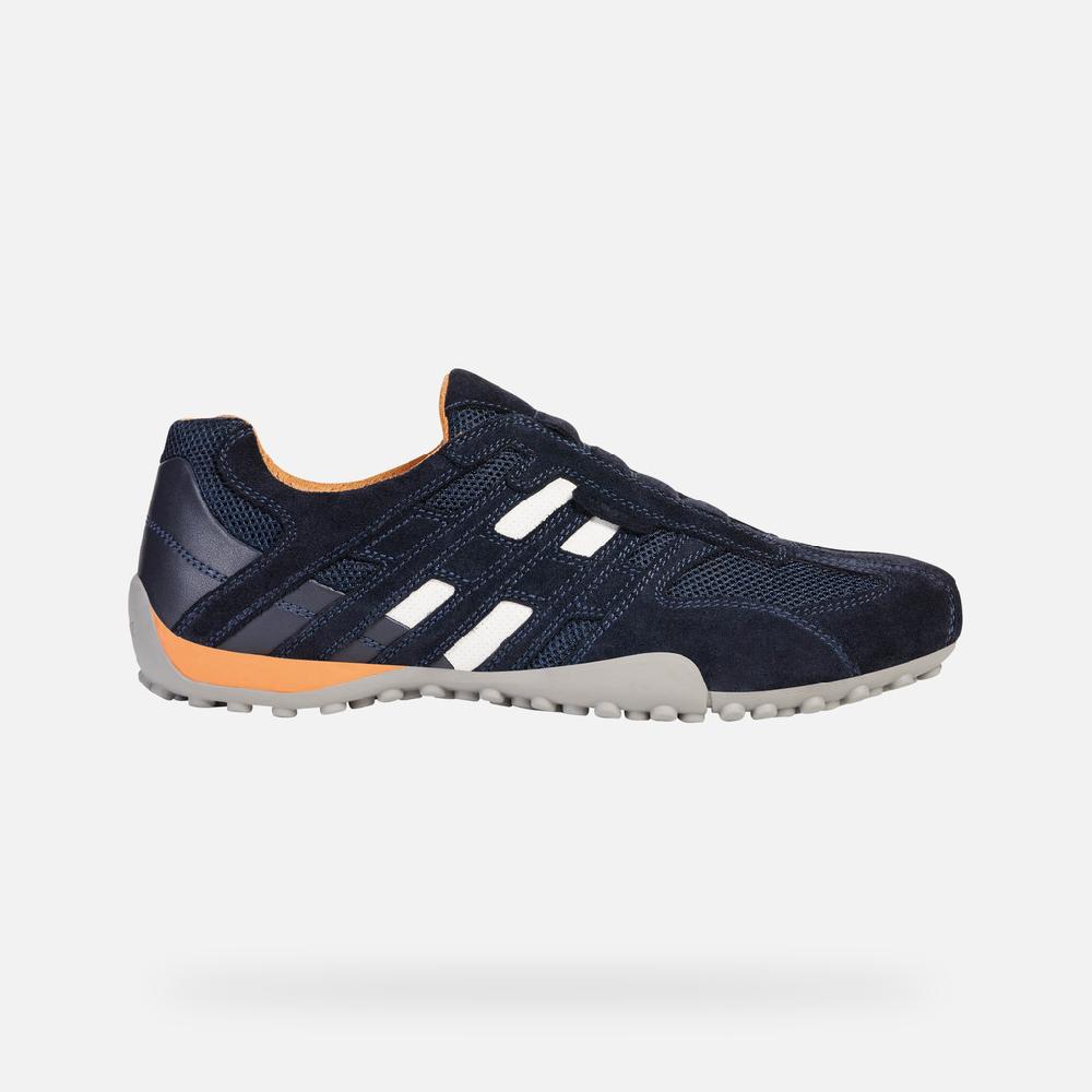Geox snake hombre U4207L02214C4002 Zapatillas sin cordones Libre de impuestos