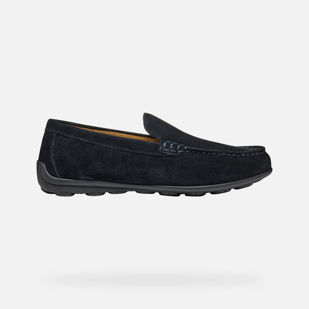 Geox spherica ec16 hombre U55HYA00022C4021 Mocasines de ante Última moda