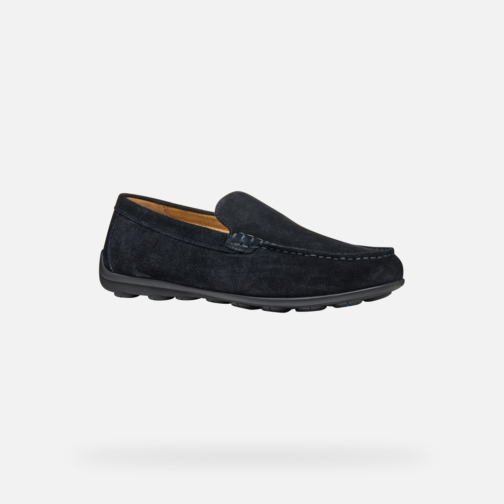 Geox spherica ec16 hombre U55HYA00022C4021 Mocasines de ante Última moda