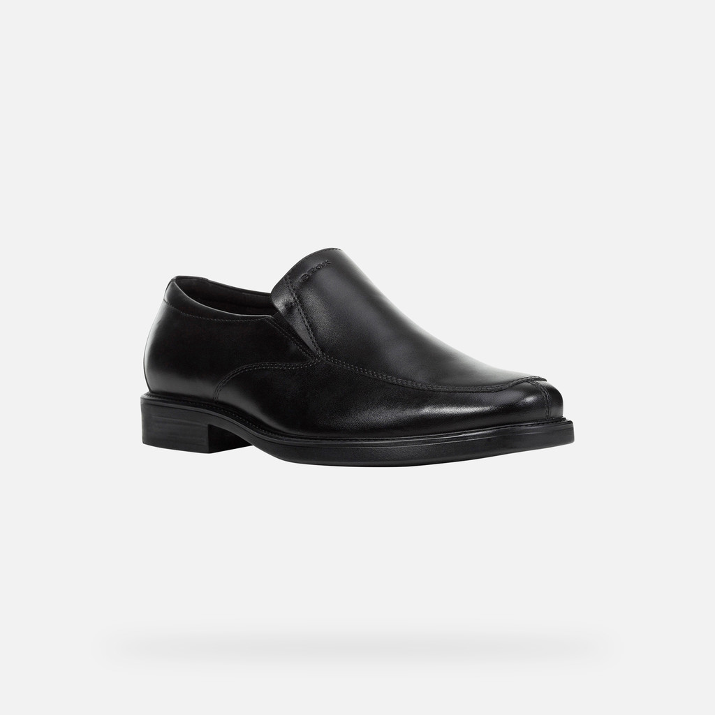 Geox brandolf hombre U024VC00043C9999 Mocasines de cuero Rebajas de fin de temporada