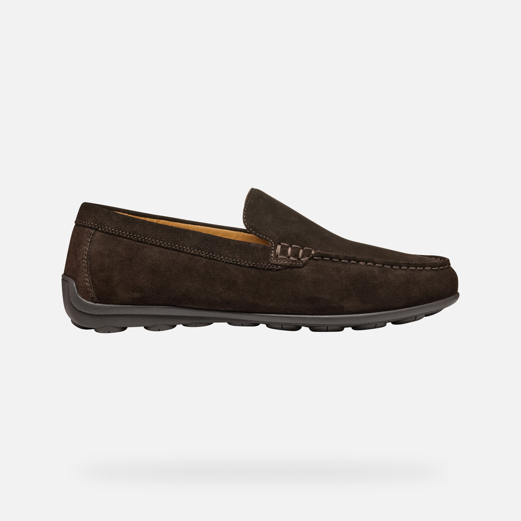 Geox spherica ec16 hombre U55HYA00022C6006 Mocasines de ante Outlet online
