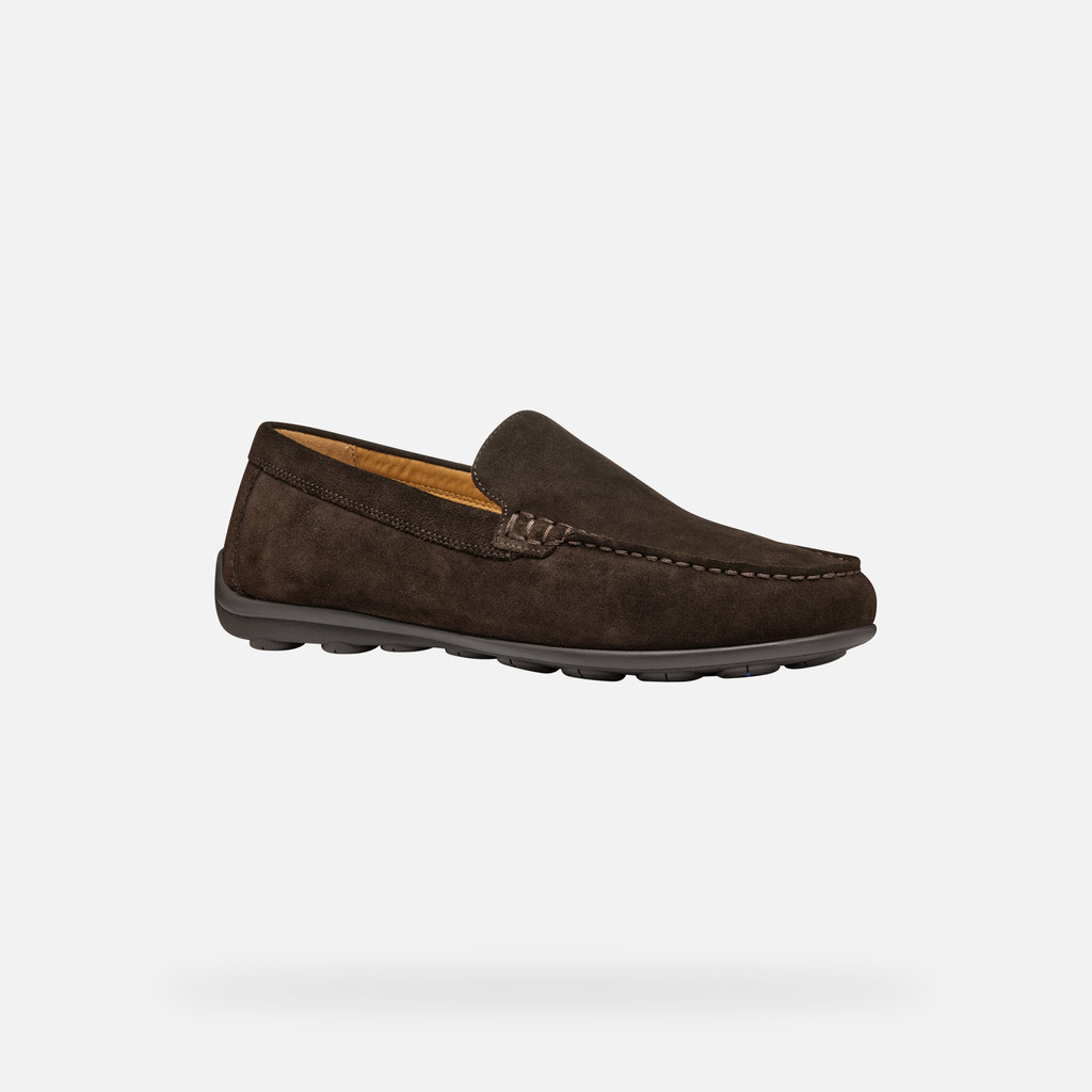 Geox spherica ec16 hombre U55HYA00022C6006 Mocasines de ante Outlet online