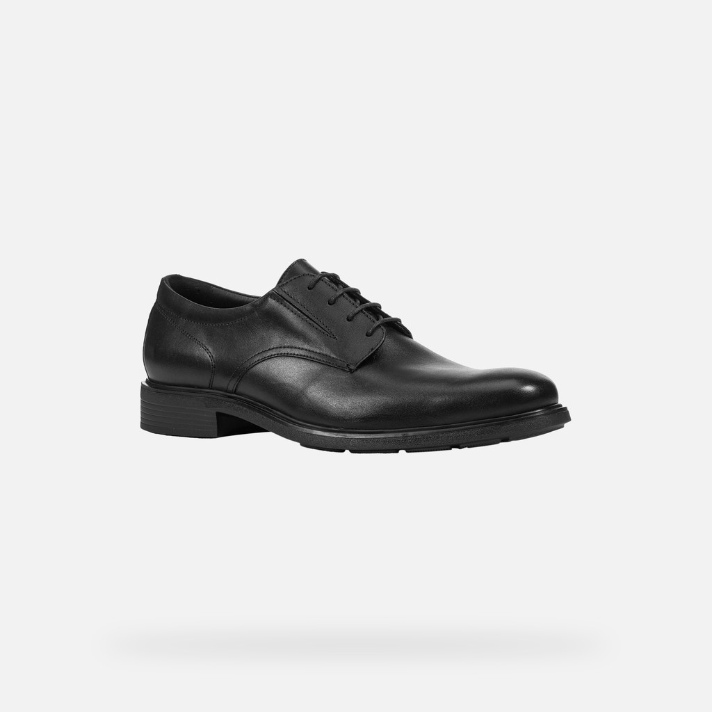 Geox dublin hombre U34R2A00043C9999 Zapatos de piel Rebajas de fábrica