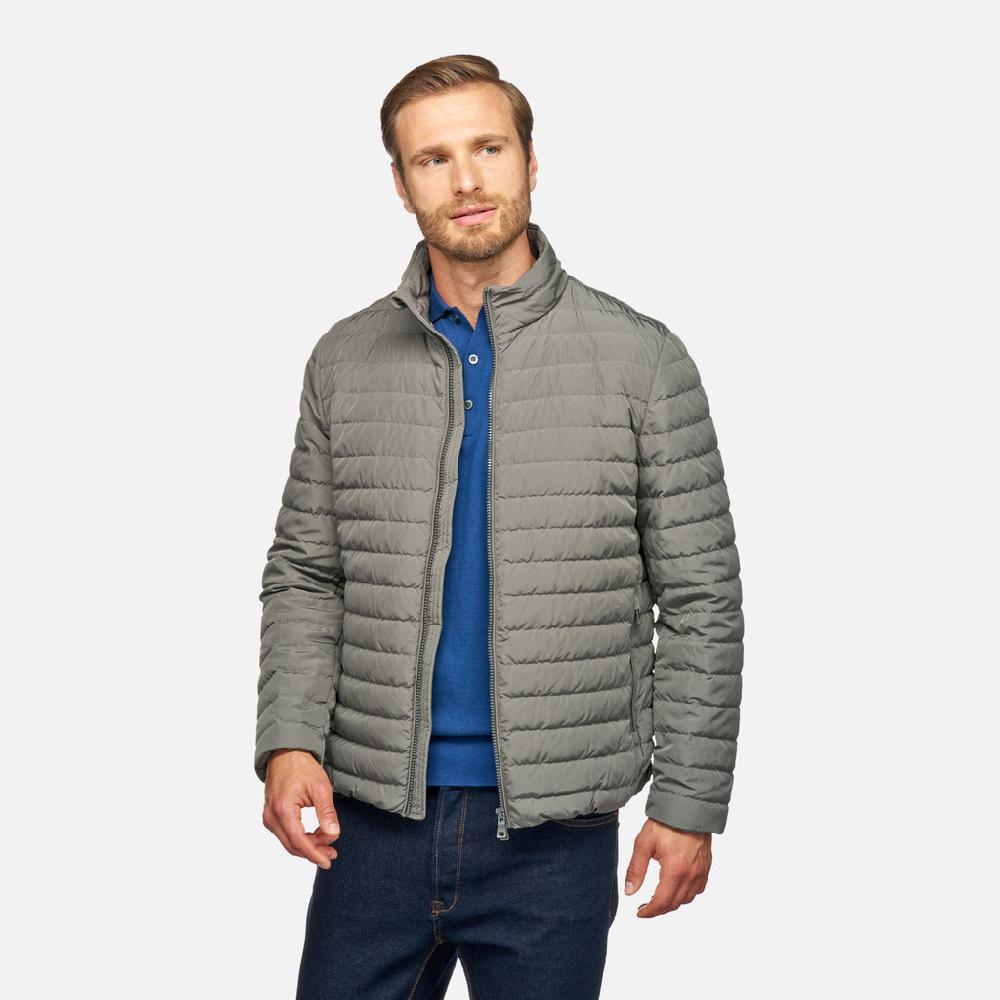 Geox warrens hombre M5525DT3227F3273 Plumífero corto Ventas relámpago