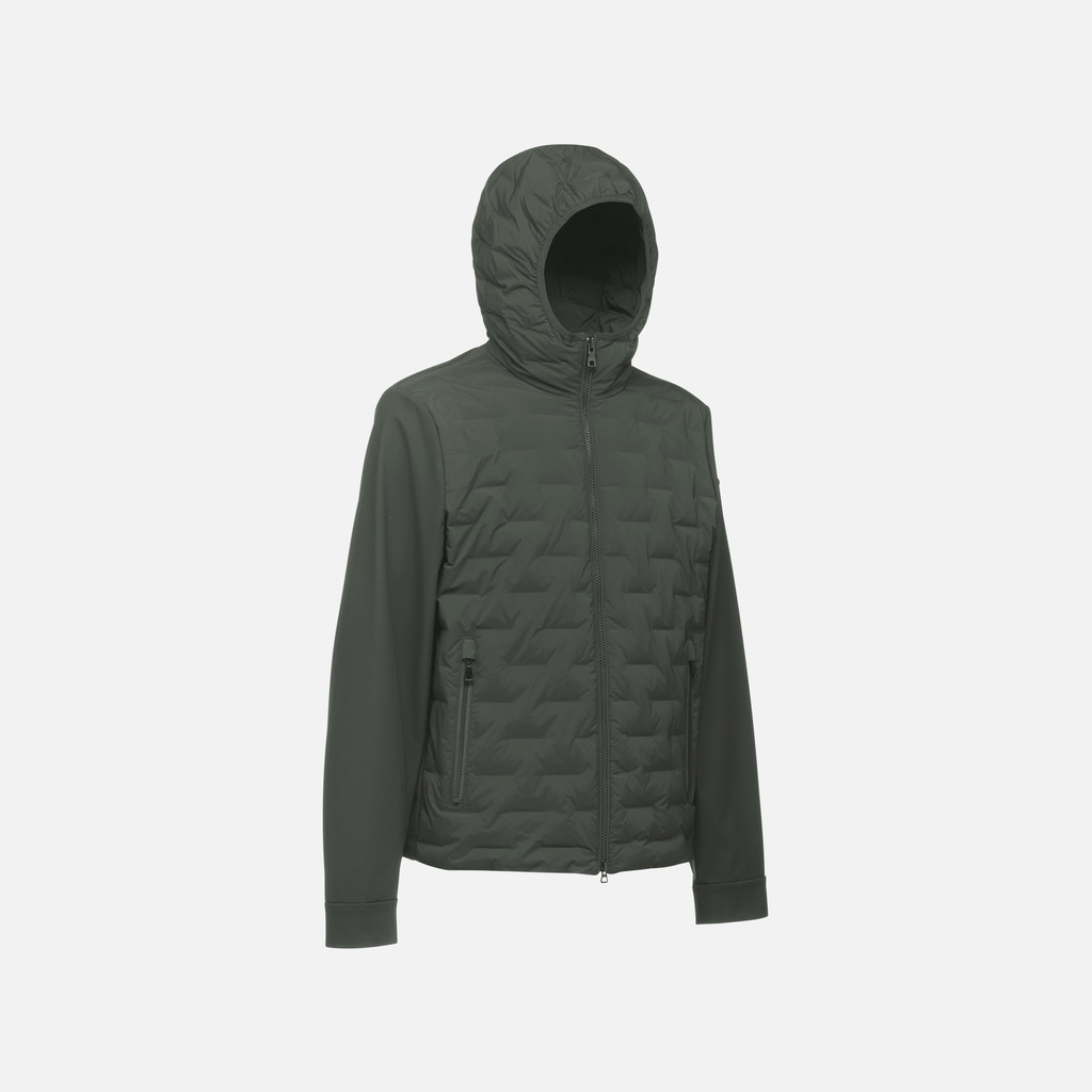 Geox sapienza hombre M5528BTC200F1820 Parka corta Liquidación