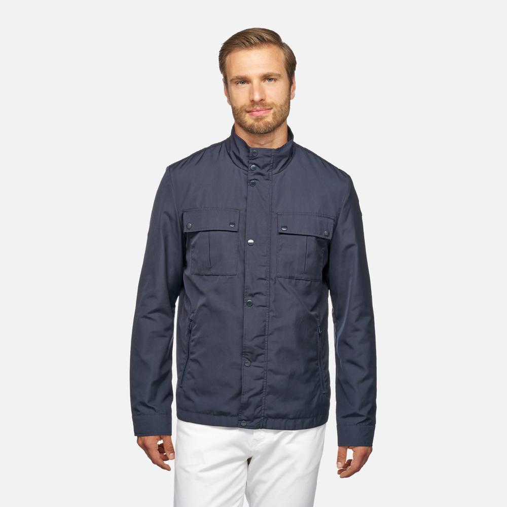 Geox renny hombre M5520VT3190F1624 Chaqueta entretiempo Promoción por tiempo limitado