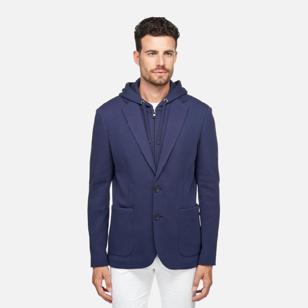 Geox sweater hombre M5575BT3258F1624 Sudadera con capucha Promoción trimestral