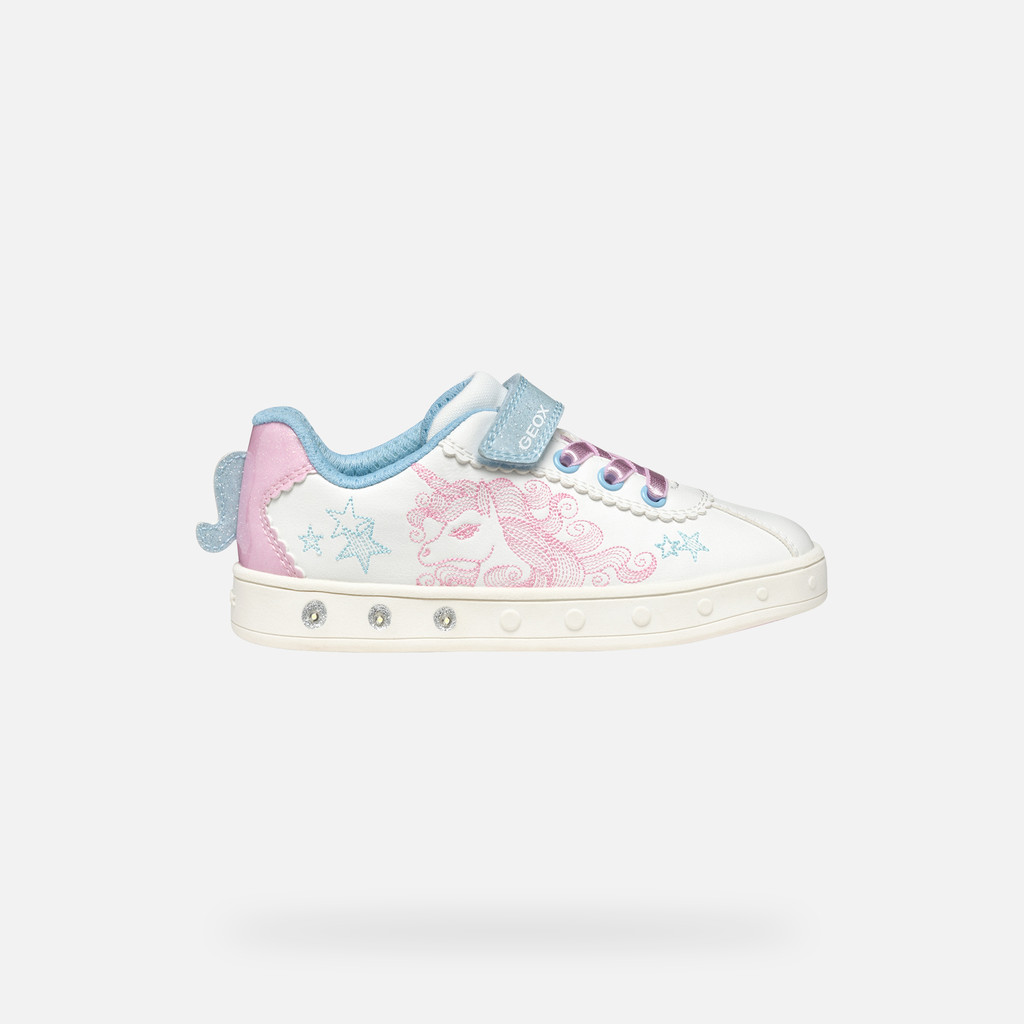 Geox skylin niña J558WA0BCKCC0406 Zapatos con luces Descuento por venta flash