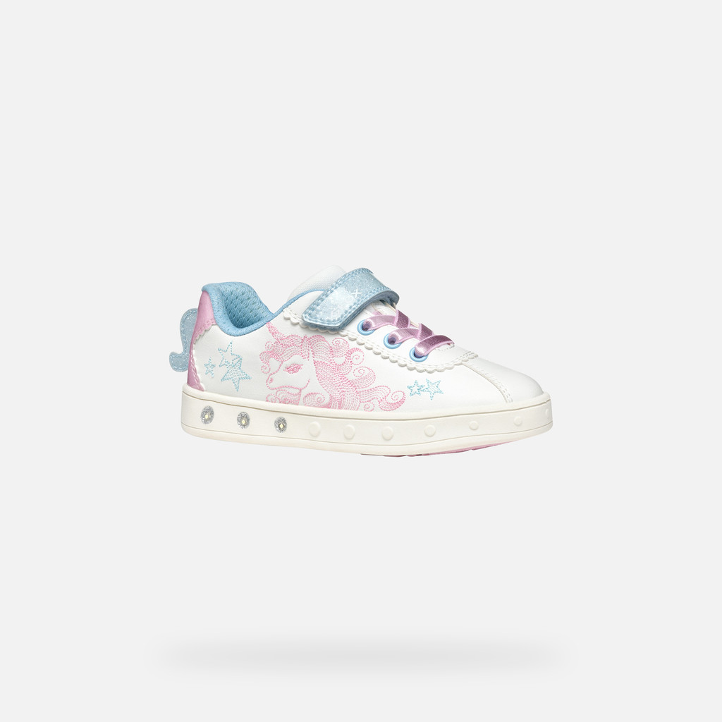Geox skylin niña J558WA0BCKCC0406 Zapatos con luces Descuento por venta flash