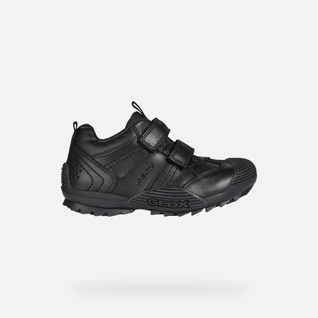 Geox savage niño J0424A00043C9999 Zapatos de piel Venta caliente