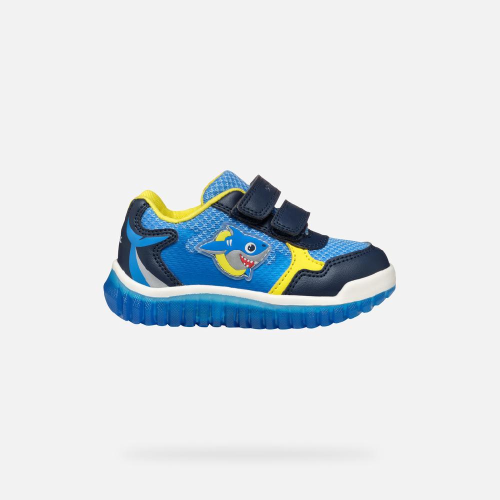 Geox lightyloo niño pequeño B555ZA0BC14CF44D Zapatos con luces Ofertas especiales
