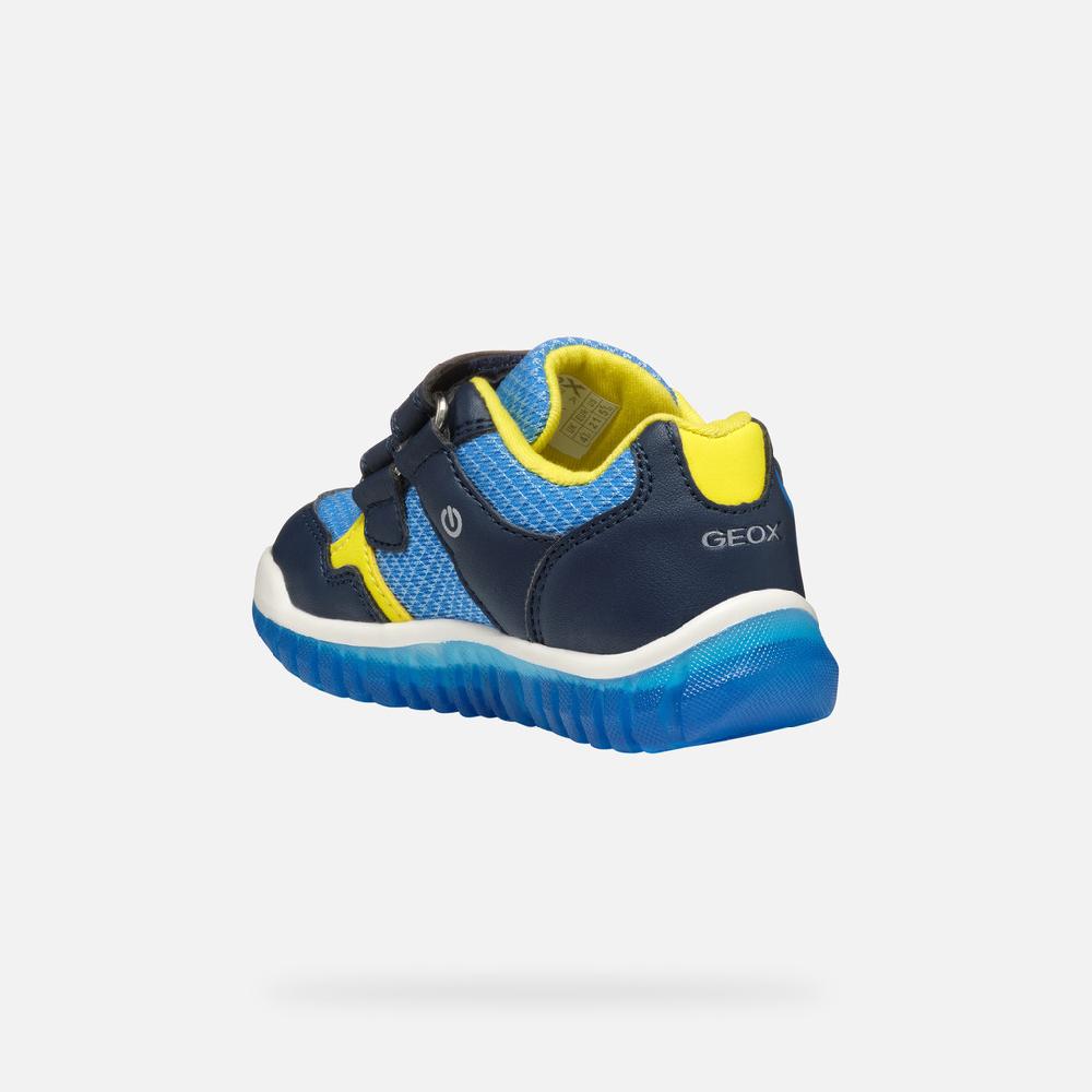 Geox lightyloo niño pequeño B555ZA0BC14CF44D Zapatos con luces Ofertas especiales