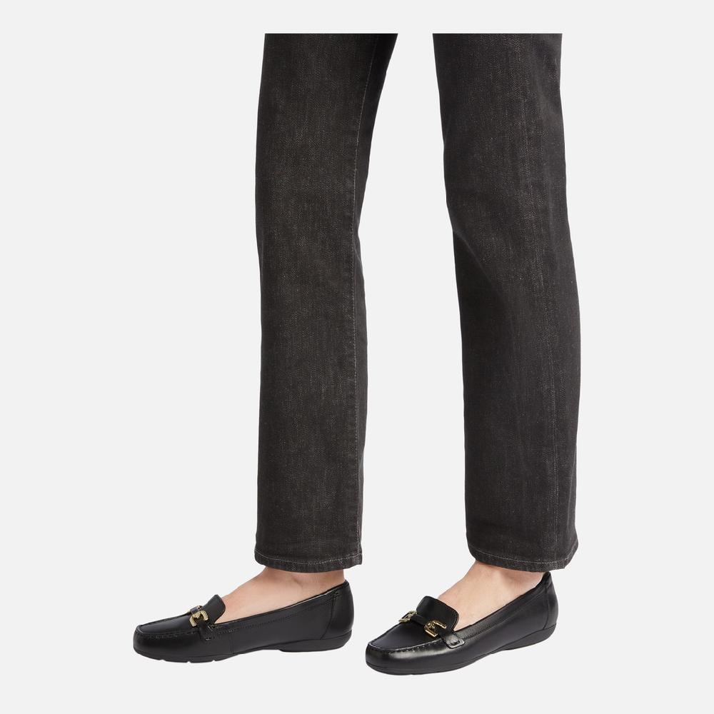 Geox annytah moc mujer D84BMA00043C9997 Mocasines de cuero Envío gratis