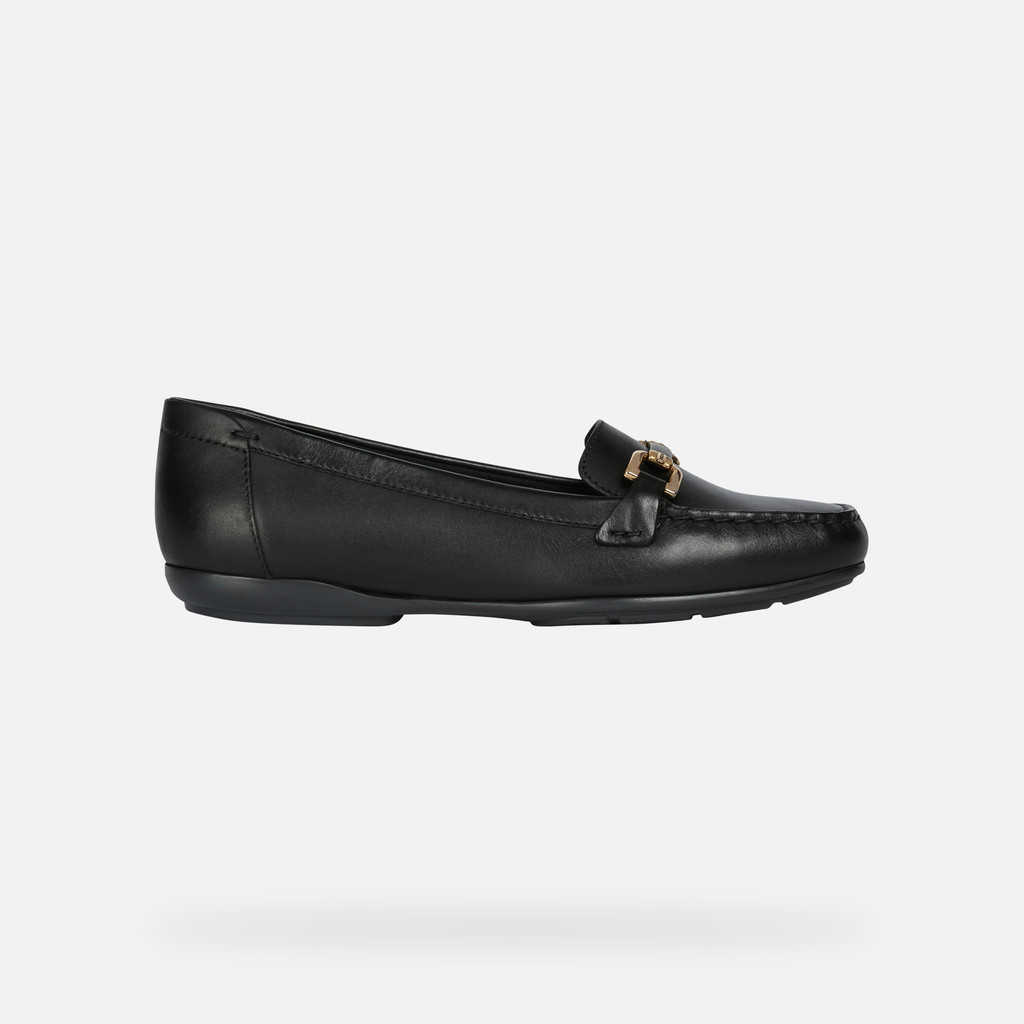 Geox annytah moc mujer D84BMA00043C9997 Mocasines de cuero Envío gratis