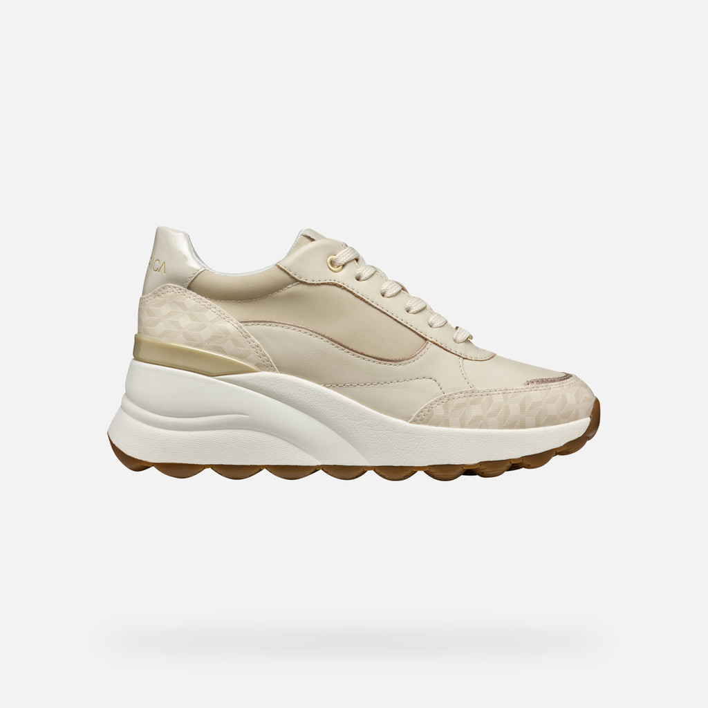Geox spherica ec13 mujer D45WAA08504C1122 Zapatillas de cuña Último día
