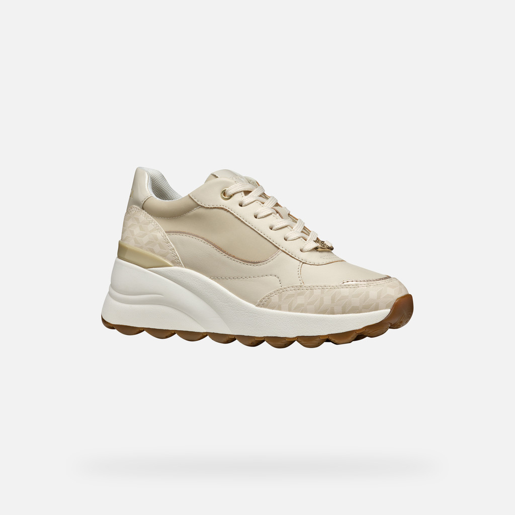 Geox spherica ec13 mujer D45WAA08504C1122 Zapatillas de cuña Último día