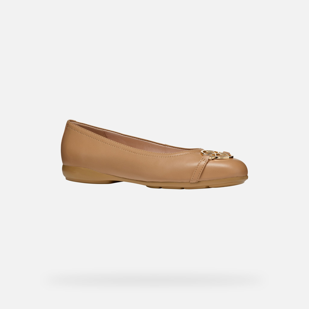 Geox annytah mujer D557NB000TUC5000 Bailarinas de piel Precio de fábrica