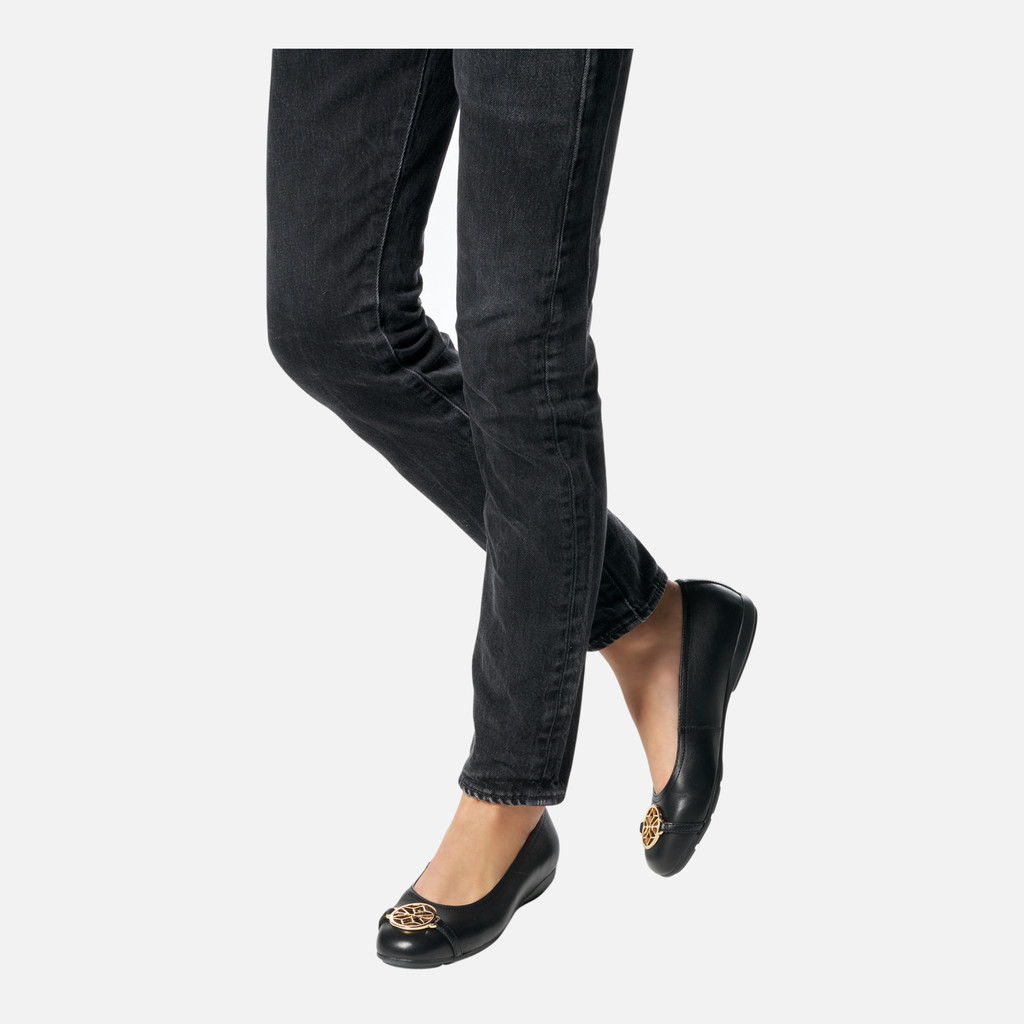 Geox annytah mujer D557NB00085C9999 Bailarinas de piel Solo hoy