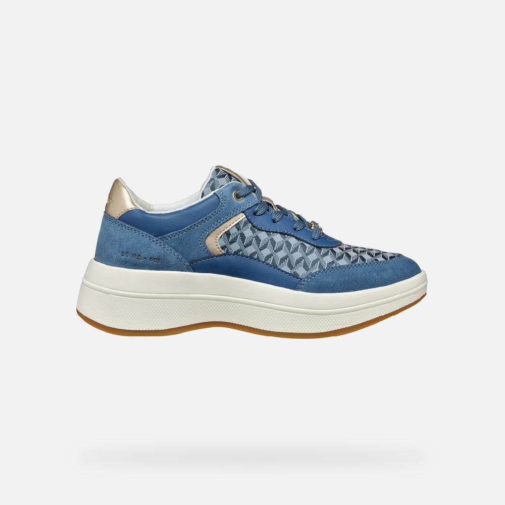 Geox spherica ecub-3 mujer D46WTD0CK22C4005 Zapatillas con plataforma Oferta especial de fábrica