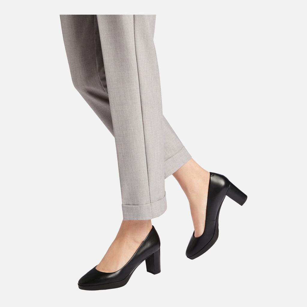 Geox walk pleasure 60 mujer D35TED000Y3C9999 Zapatos de salón tacón medio Liquidación