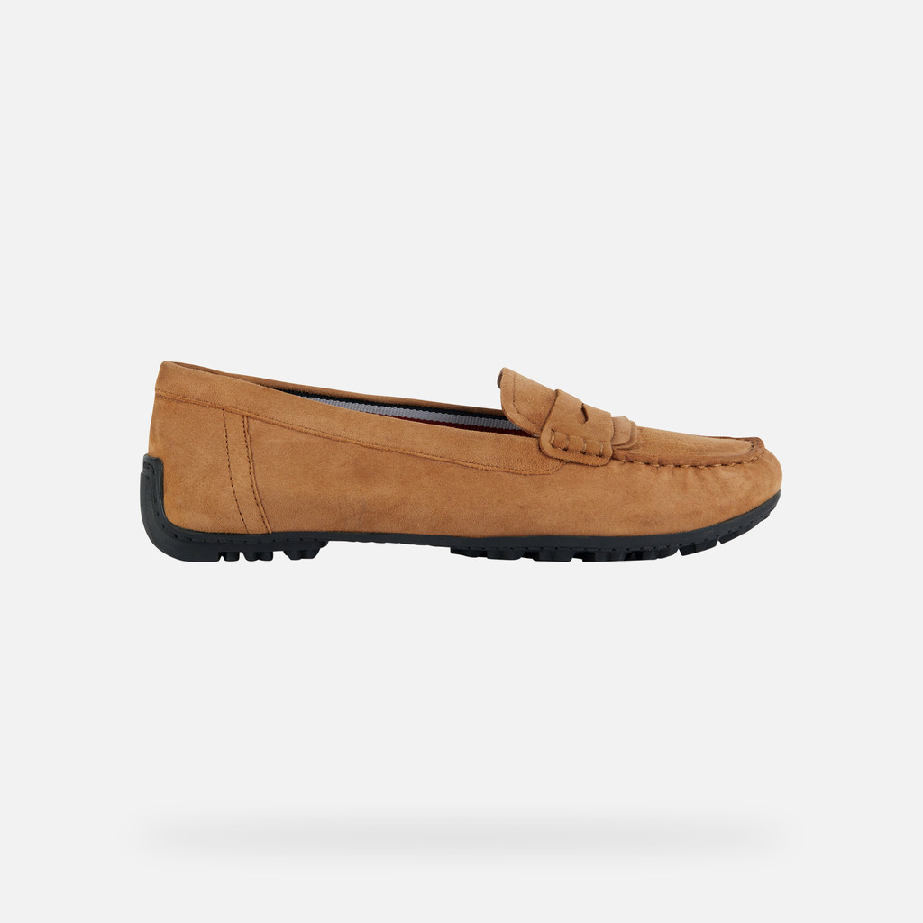 Geox kosmopolis + grip mujer D35RCA00021C5006 Mocasines de ante Envío internacional gratuito