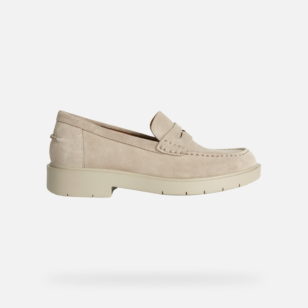 Geox spherica ec1 mujer D25QRA00022C5004 Mocasines de ante Tienda de fábrica