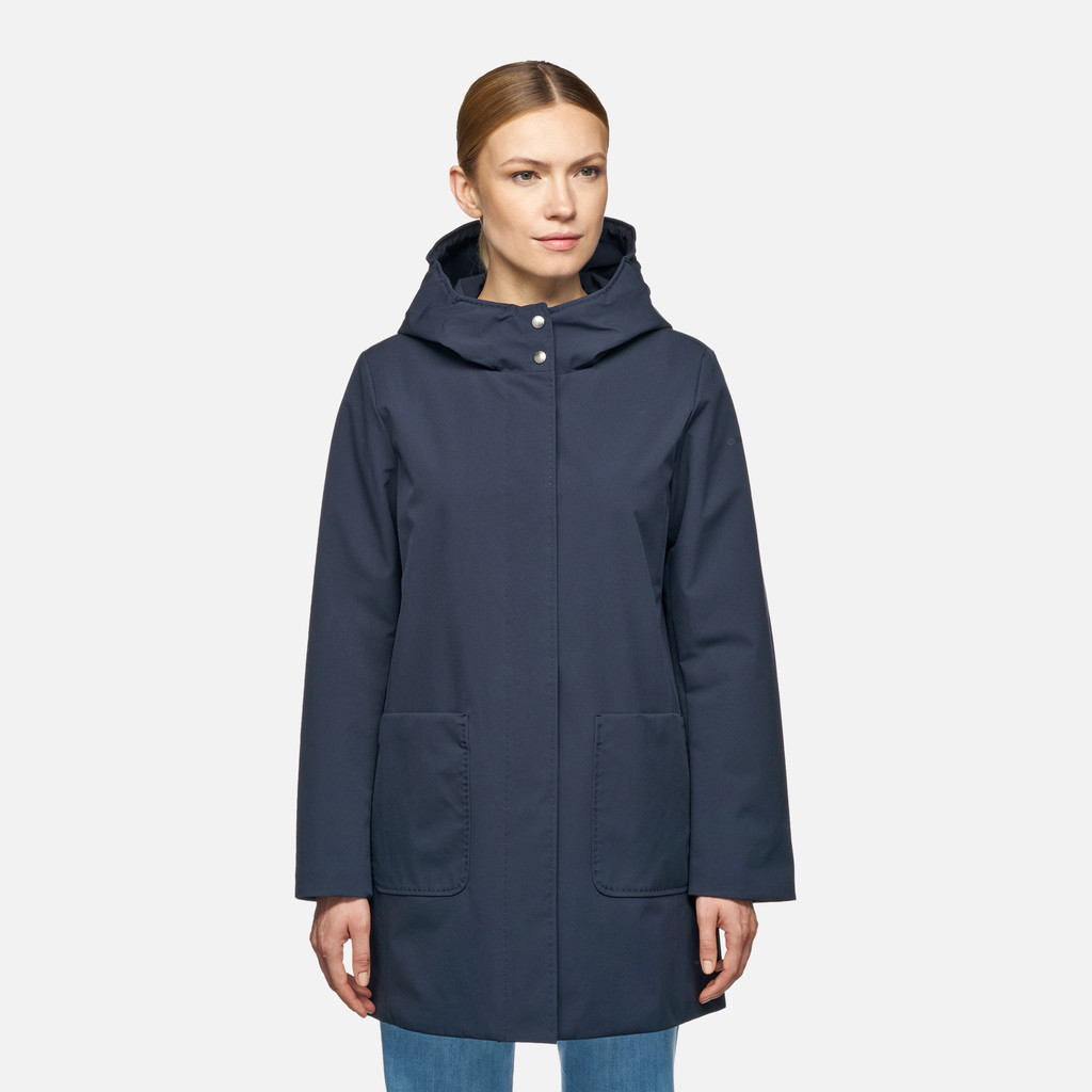 Geox floretia mujer W5520ZT3046F1624 Parka larga Ofertas de temporada
