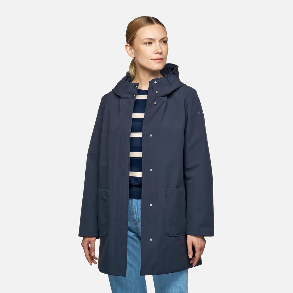 Geox floretia mujer W5520ZT3046F1624 Parka larga Ofertas de temporada