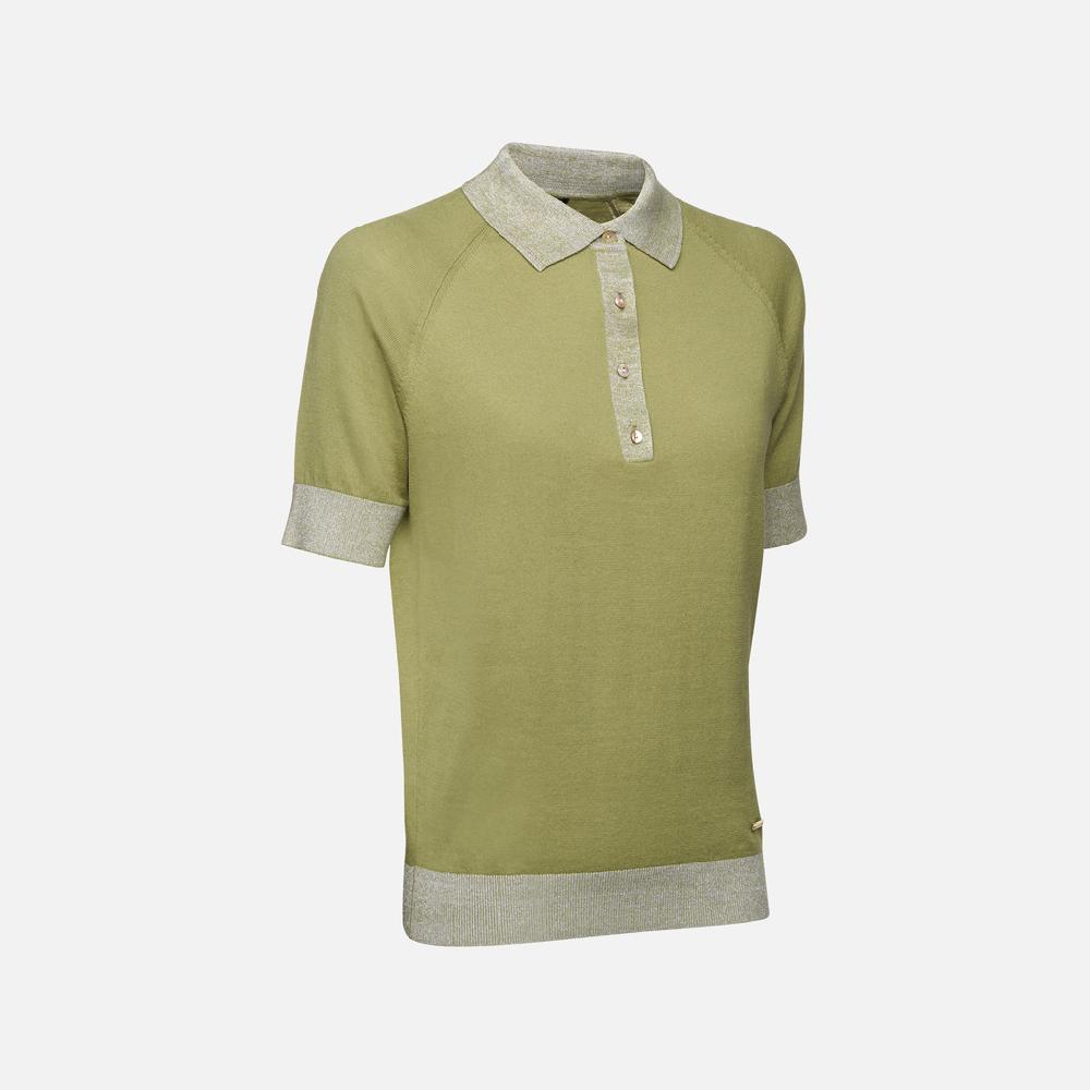 Geox knit mujer W5570AT3239F3275 Polo Rebajas de fin de temporada