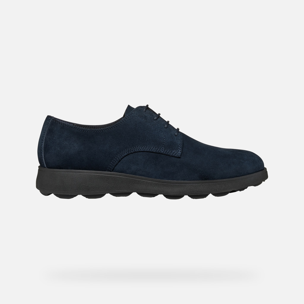Geox spherica ec10 hombre U45GHA00020C4002 Zapatos de ante Última moda