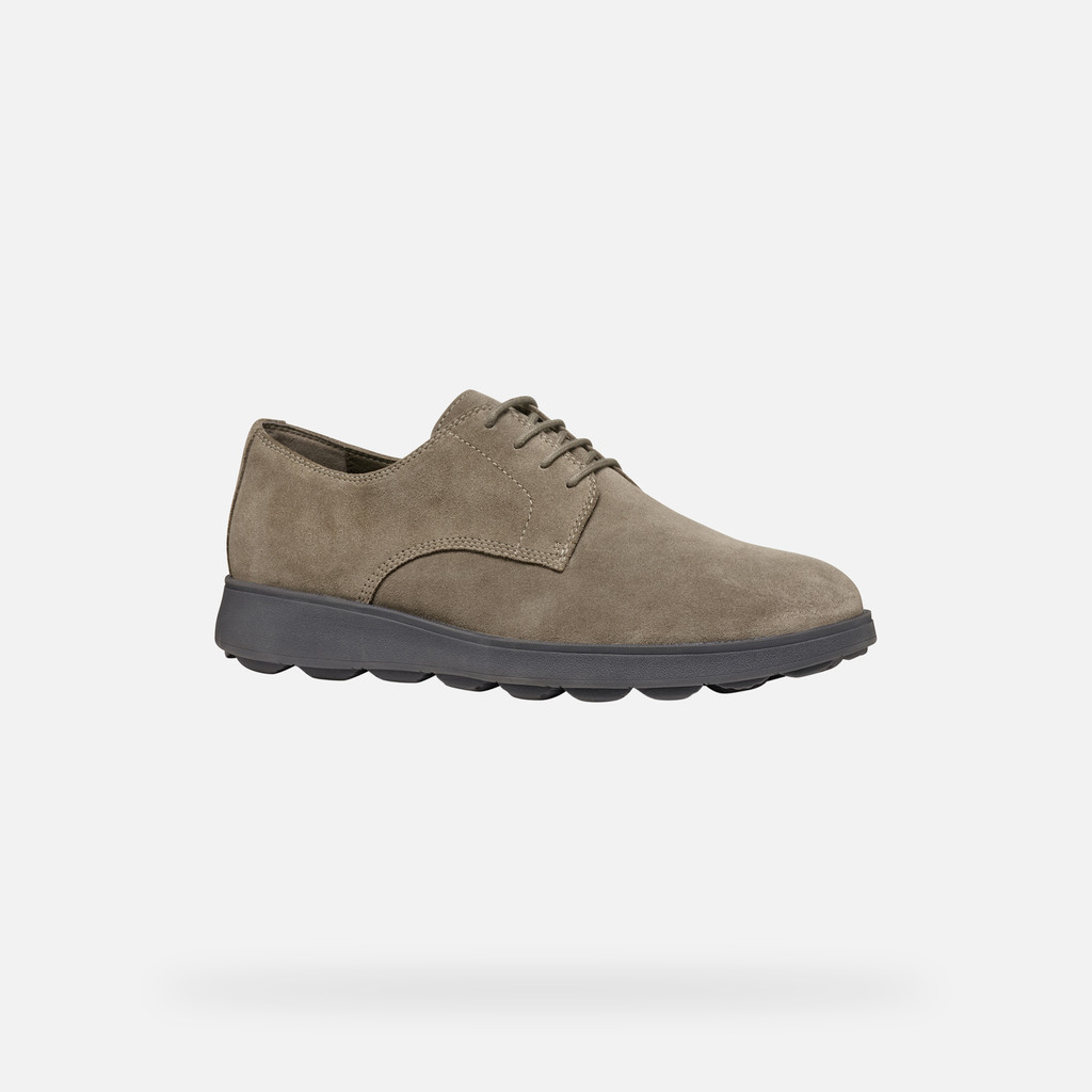 Geox spherica ec10 hombre U45GHA00020C1018 Zapatos de ante Precio ultrabajo