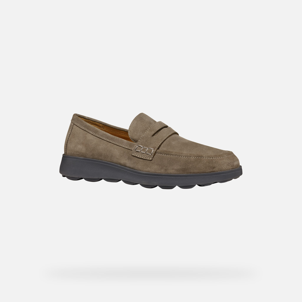 Geox spherica ec10 hombre U45GHC00020C1018 Mocasines de ante Devoluciones gratuitas