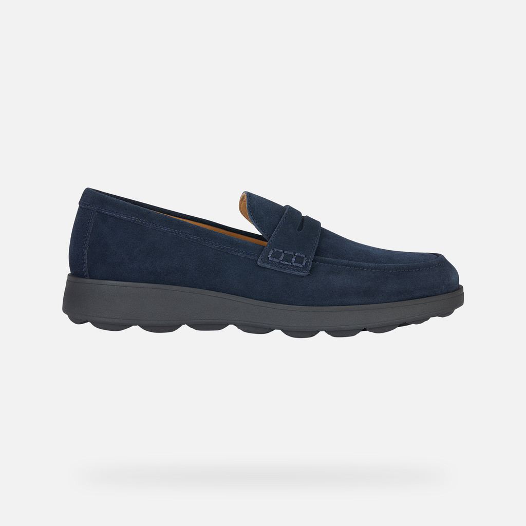 Geox spherica ec10 hombre U45GHC00022C4002 Mocasines de ante En línea