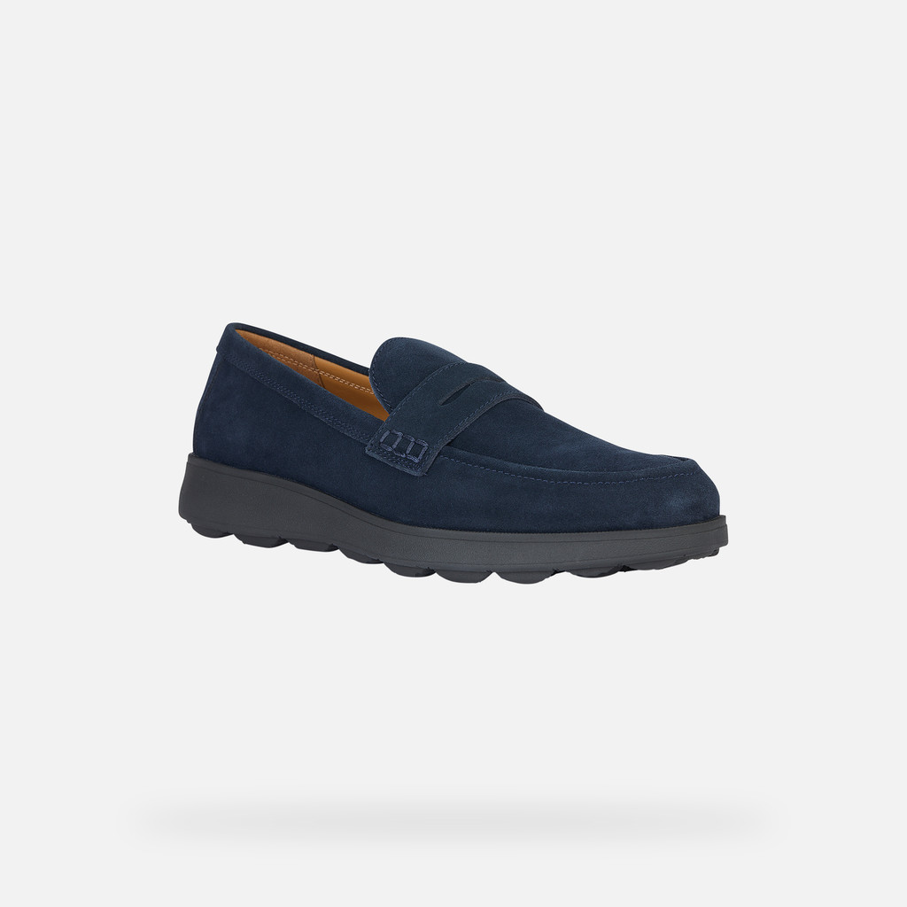 Geox spherica ec10 hombre U45GHC00022C4002 Mocasines de ante En línea
