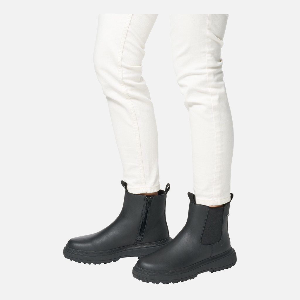 Geox lamidie + grip abx mujer D46XMD00085C9999 Botines impermeables Ofertas