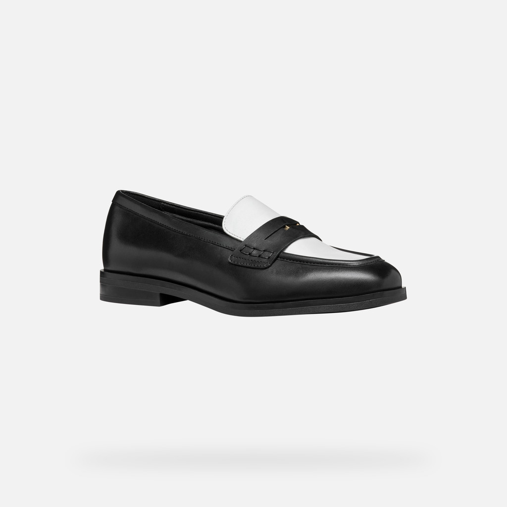 Geox cloridie mujer D46XGA00043C0127 Mocasines de cuero Venta caliente