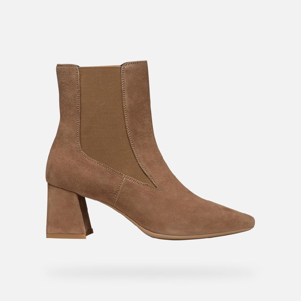 Geox giselda mujer D36VCC00021C6372 Botines tacón medio Rebajas baratas