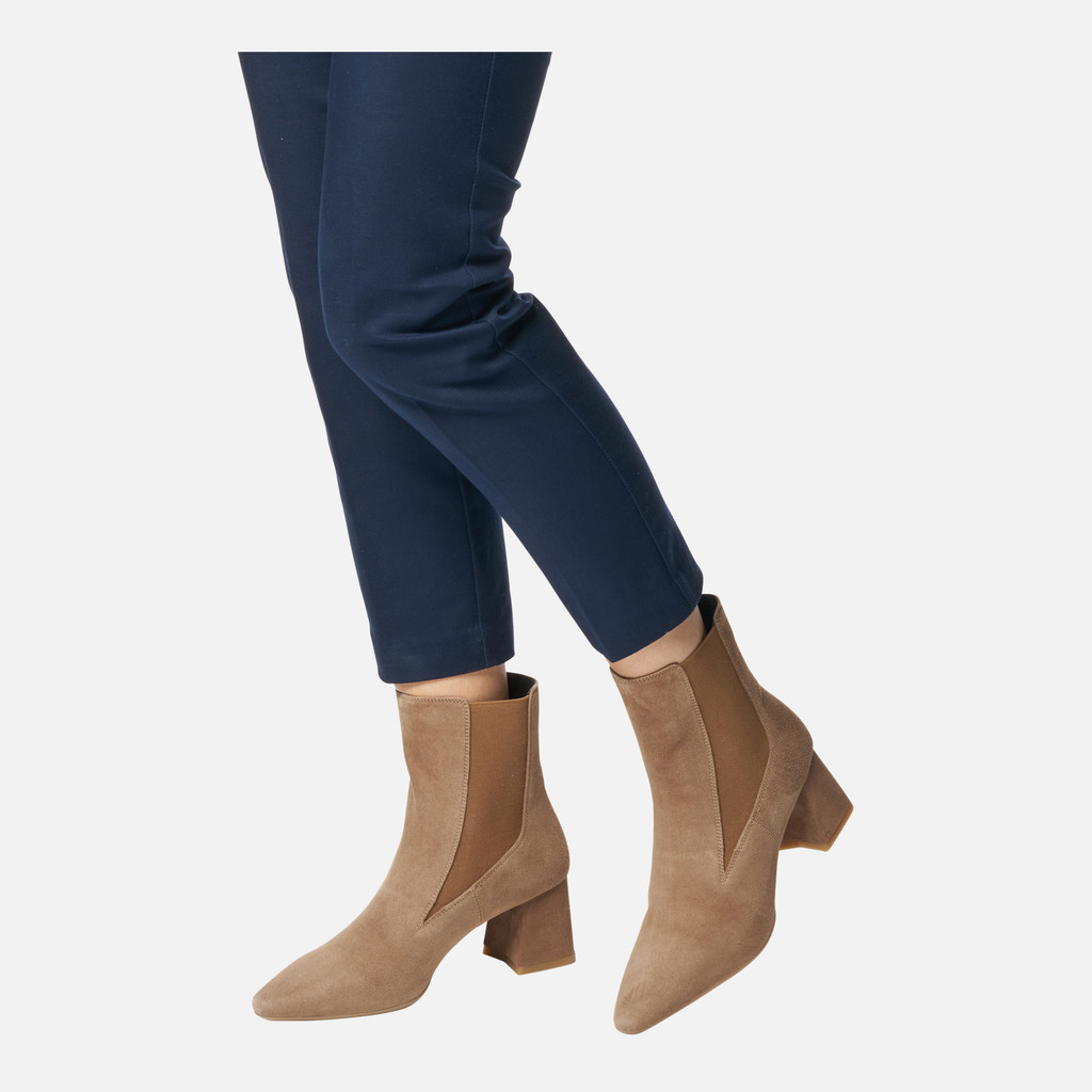 Geox giselda mujer D36VCC00021C6372 Botines tacón medio Rebajas baratas