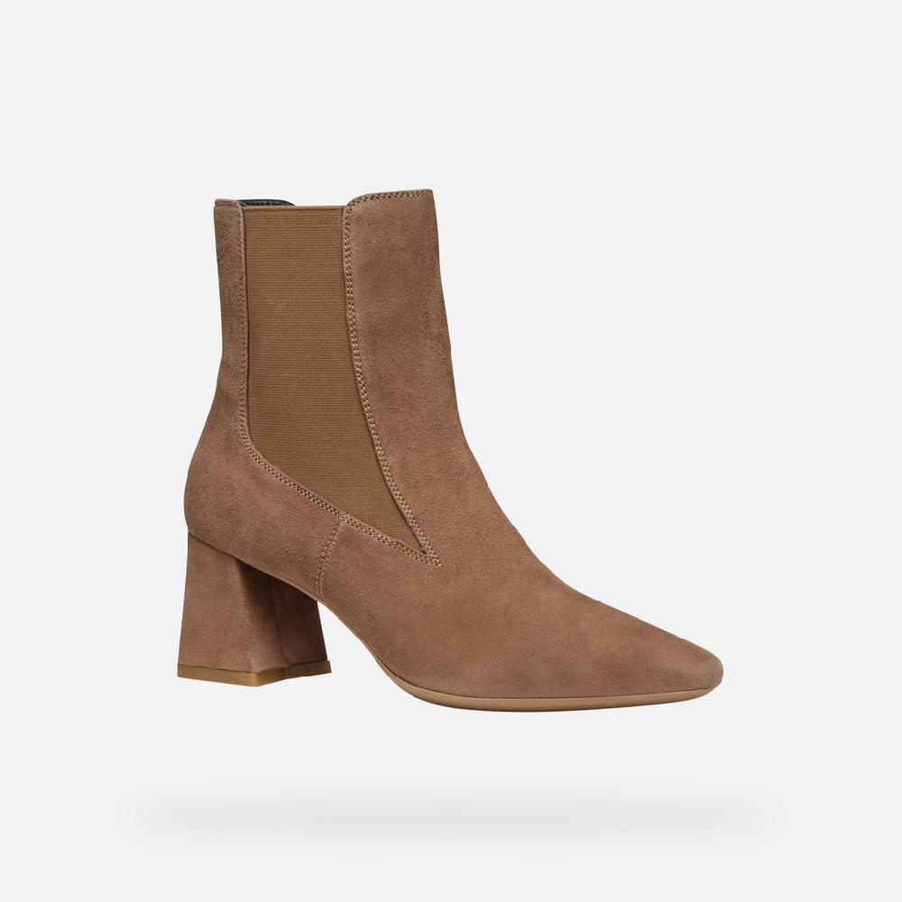 Geox giselda mujer D36VCC00021C6372 Botines tacón medio Rebajas baratas