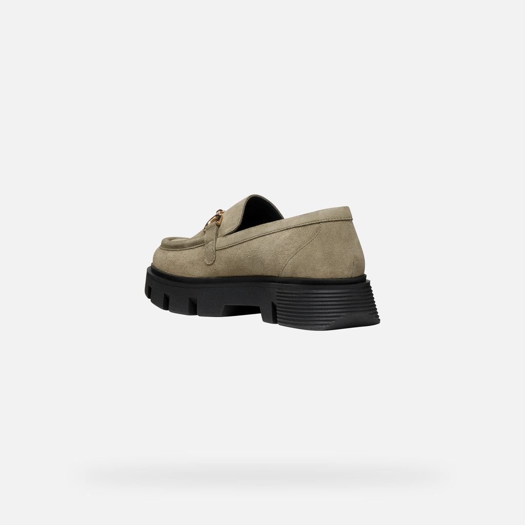 Geox vilde mujer D46UAH00022C3704 Mocasines de cuero Ventas relámpago