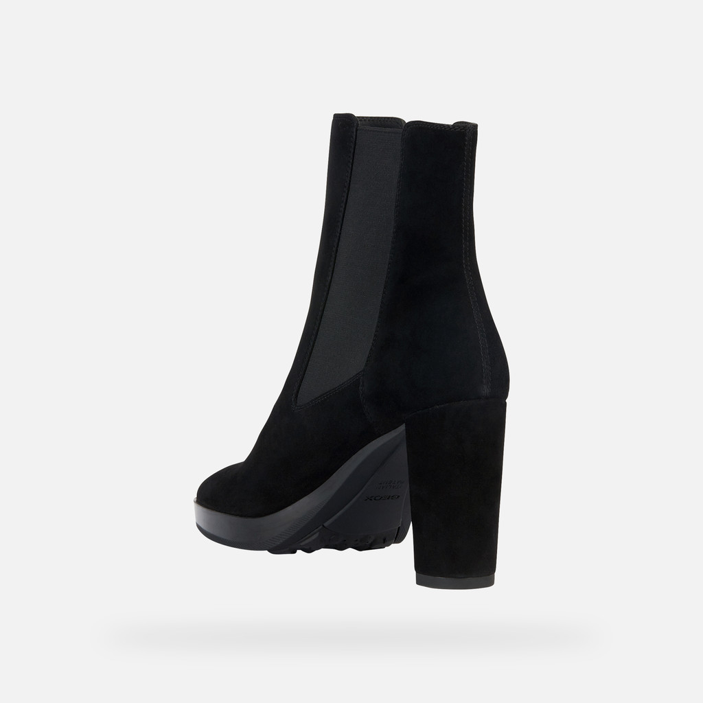 Geox walk pleasure 85 mujer D35TFC00021C9999 Botines de tacón alto Envío gratis