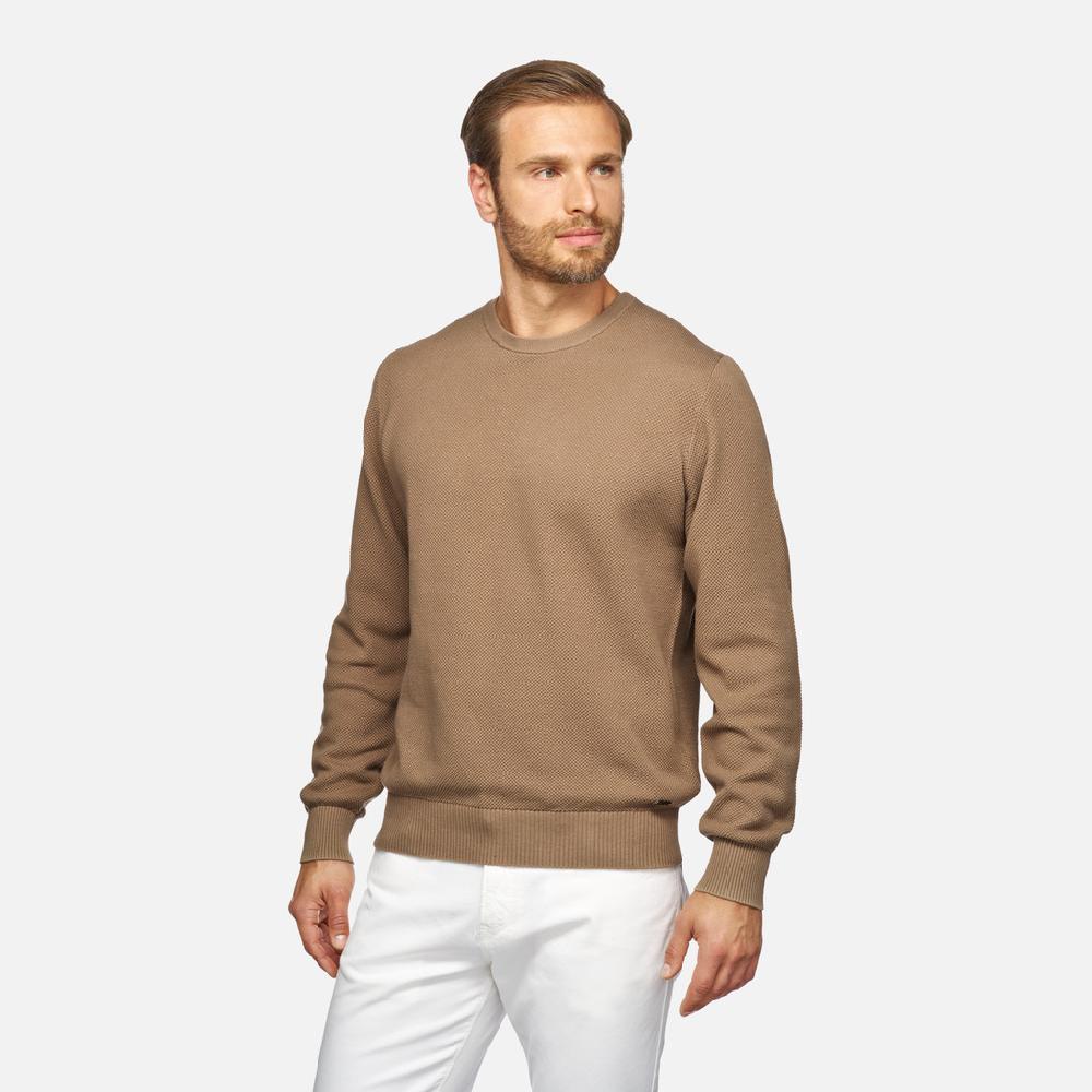Geox knit hombre M5570HT3248F5264 Sudadera Promoción por tiempo limitado