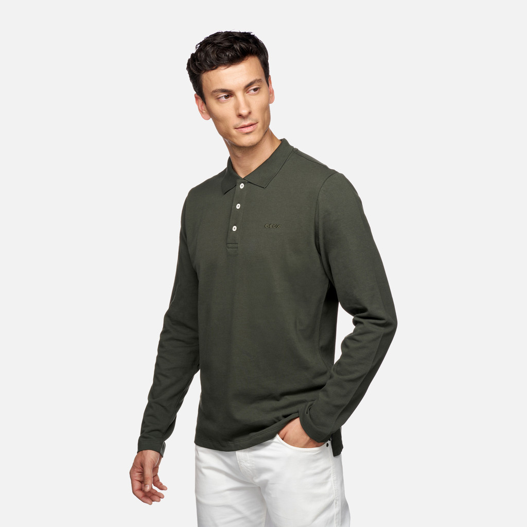Geox polo hombre M5510QT3235F3273 Polo Grandes descuentos