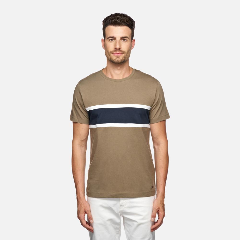 Geox t-shirt hombre M5510FT3244F3272 Camiseta Descuentos del mes