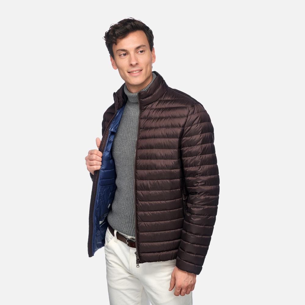 Geox warrens hombre M4625DT3146F6227 Plumífero corto Rebajas de fin de temporada