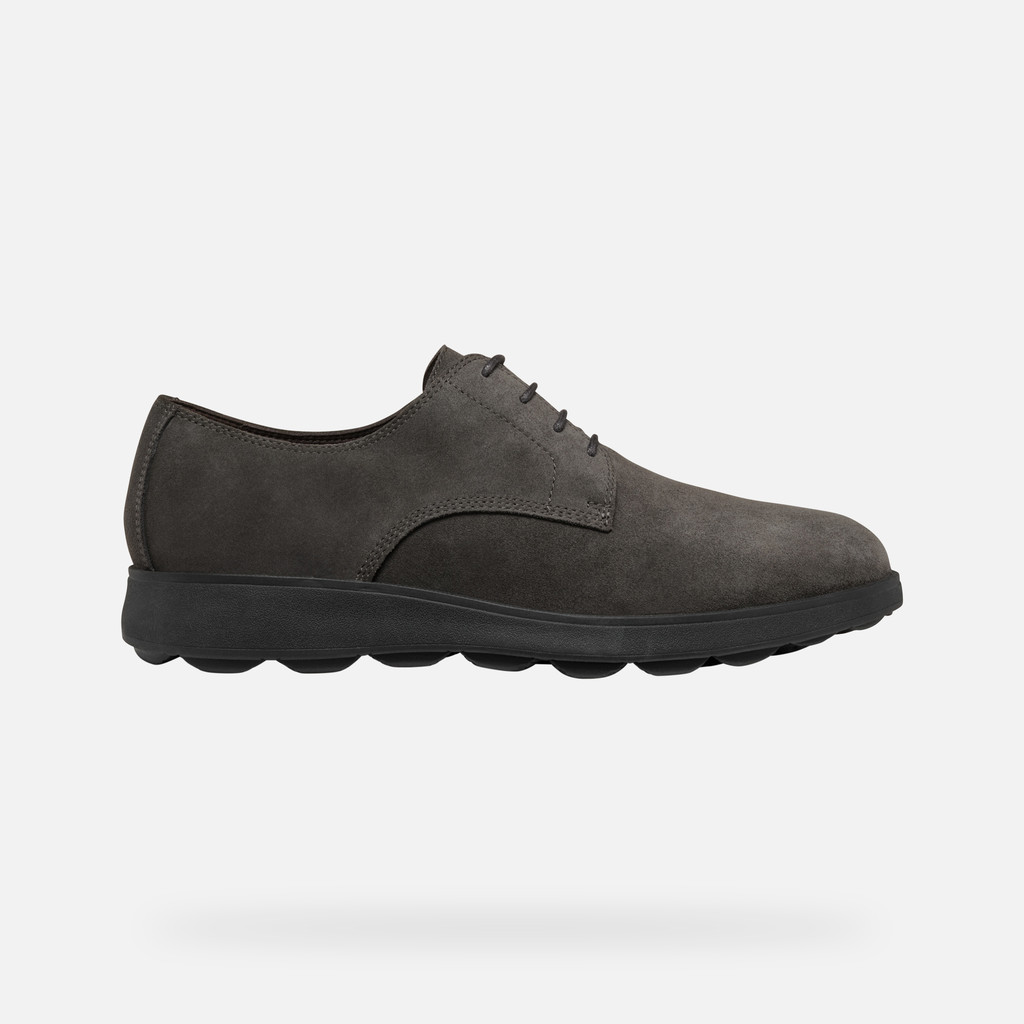 Geox spherica ec10 hombre U45GHA00020C6372 Zapatos de ante Rebajas